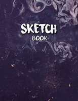 Sketch Book: Notebook and journal for drawing, Writing, Sketching or Doodling, Drawing Pad for artist, Gifts, Paper Drawing and Write .122 Pages, 8.5x11 ( Abstract Cover Design ) 167786253X Book Cover