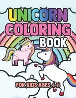 Unicorn Coloring Book: Adorable Lovely Unicorns Marble Themed Gifts from Mom Dad to Childrens 1695567781 Book Cover