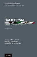 The California State Constitution 0190680865 Book Cover