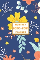 Monthly Planner 2020-2021: floral planner/calendar 2020 floral Monthly Pocket Planner, Calendar & Schedule Agenda, planner Gifts For Women, Men, Girls, Boys, Kids And Adults (6 x 9), 2020 planner flor 1660295718 Book Cover