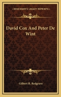 David Cox and Peter De Wint 1018141006 Book Cover