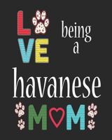 Love Being a Havanese Mom: 12 Month Planahead Havanese 1729268765 Book Cover