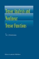 Tensor Analysis and Nonlinear Tensor Functions 904816169X Book Cover