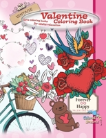 Vintage Valentine Coloring Book: Love coloring books for adults Relaxation 1654928836 Book Cover