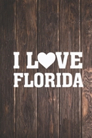 I Heart Love Florida - State Pride Journal 1695364805 Book Cover