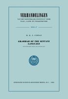 Grammar of the Sentani Language: With Specimen Texts and Vocabulary 9401763550 Book Cover