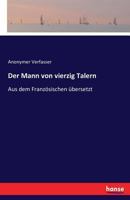 Der Mann Von Vierzig Talern 3743458152 Book Cover