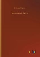 Memoranda Sacra 1518664180 Book Cover