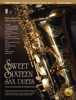 Music Minus One Alto Sax or Tenor Sax: Sweet Sixteen: 16 Alto or Tenor Sax Duets, Vol. 2 1596157372 Book Cover