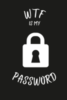 WTF IS MY PASSWORD: Password keeper book 1387788132 Book Cover