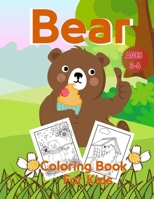 Bear: Kids Coloring Book B0CCCX6MYV Book Cover