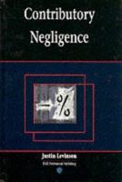 Contributory Negligence 1858112923 Book Cover