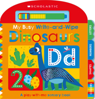 My Busy Write-And-Wipe: Dinosaurs (Scholastic Early Learners) 1546175474 Book Cover