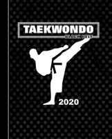 Taekwondo Black Belt: Diary Weekly Spreads January to December 1077807112 Book Cover