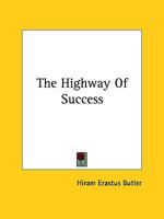 The Highway Of Success 1425344755 Book Cover