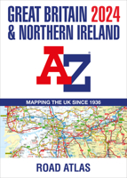 Great Britain & Northern Ireland 2024 A-Z: Mapping the UK Since 1936 0008597626 Book Cover