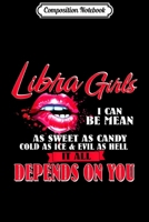 Composition Notebook: Libra Girl I Can Be Mean Saying Birthday Gift Zodiac Journal/Notebook Blank Lined Ruled 6x9 100 Pages 1673595790 Book Cover