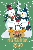 Merry Christmas Notebook 2020: Notebook / Journal Gift (6x9 - 110 pages) 167055645X Book Cover