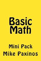 Basic Math Mini Pack: Mini Pack 1545375577 Book Cover
