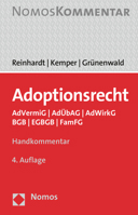 Adoptionsrecht: Advermig U Adubag U Adwirkg U Bgb U Egbgb U Famfg 3848769387 Book Cover