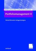 Portfoliomanagement II: Weiterführende Anlagestrategien 3409143289 Book Cover