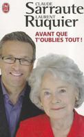 Avant que t'oublies tout 2290028169 Book Cover
