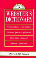 Webster's Dictionary 0824102363 Book Cover