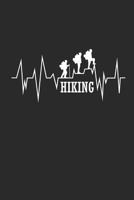 HIKING: NOTEBOOK für Gipfelstürmer Wander Tagebuch Berg Planer 6x9 liniert 1799195732 Book Cover
