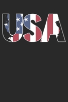 Gift Notebook: USA 6x9 Dot Grid 120 Pages 1712370383 Book Cover