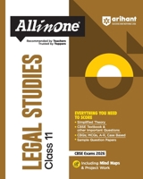 AIO CBSE Legal Studies 11th 9368405840 Book Cover