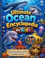 The Ultimate Ocean Encyclopedia for Kids: Explore Sharks, Whales, Coral Reefs, Deep-Sea Animals, Marine Life, and the Wonders of the Sea 2279007304 Book Cover