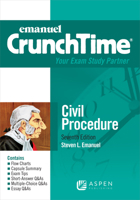 Emanuel Crunchtime for Civil Procedure 1454897473 Book Cover