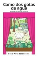Como dos gotas de agua Adaptación teatral bilingüe (Spanish Edition) B0DR5DM61F Book Cover