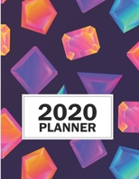 2020 Planner: 8.5x11Pizza Slices 2020 Planner Yearly Agenda (1 January - 31 December 2020 ) 1710159537 Book Cover