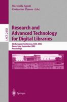 Research and Advanced Technology for Digital Libraries: 6th European Conference, ECDL 2002, Rome, Italy, September 16-18, 2002, Proceedings (Lecture Notes in Computer Science) 3540441786 Book Cover