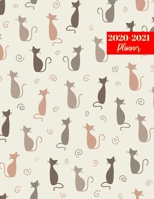 2020-2021 Planner: Cute Jan 1, 2020 to Dec 31, 2021: Daily, Weekly & Monthly View Planner, Organizer & Diary 1696062500 Book Cover