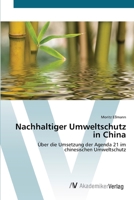 Nachhaltiger Umweltschutz in China 363941974X Book Cover