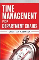 Time Management for Department Chairs 0470769017 Book Cover