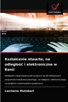 Ksztalcenie otwarte, na odleglośc i elektroniczne w Kenii 6203688355 Book Cover