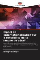 Impact de l'internationalisation sur la rentabilité de la banque de détail (French Edition) 6208970458 Book Cover