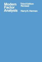 Modern Factor Analysis 0226316521 Book Cover