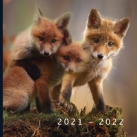 2021 - 2022: 18 Month Calendar | Monthly Photo Calendar | July 2021 - December 2022 | Monthly Calendar with U.S./UK/ Canadian/Christian/Jewish/Muslim Holidays | Cute Fox Calendar B092P9NX78 Book Cover