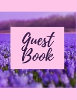 Guest Book - Lavender Field 103426012X Book Cover
