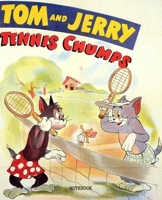 Notebook: Tom and Jerry Cartoon Soft Glossy Cover College Ruled Lined Pages Book 7.5 x 9.25 Inches 110 Pages 1692398067 Book Cover