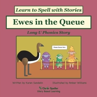 Ewes in the Queue: Learn 10 Ways to Spell the Long U Sound 0648310256 Book Cover