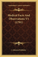 Medical Facts And Observations V1 1166597326 Book Cover