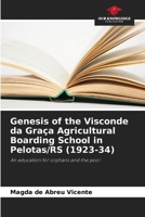 Genesis of the Visconde da Graça Agricultural Boarding School in Pelotas/RS (1923-34) 6208336201 Book Cover