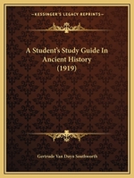 A Student's Study Guide In Ancient History 1165260344 Book Cover