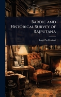 Bardic and Historical Survey of Rajputana 1024028623 Book Cover