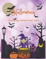 Halloween Coloring Books For Kids: Halloween Color megic coloring book - Ages 4-8 B08GRSL89Z Book Cover